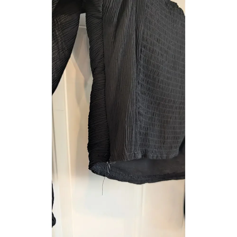 Astr black textured